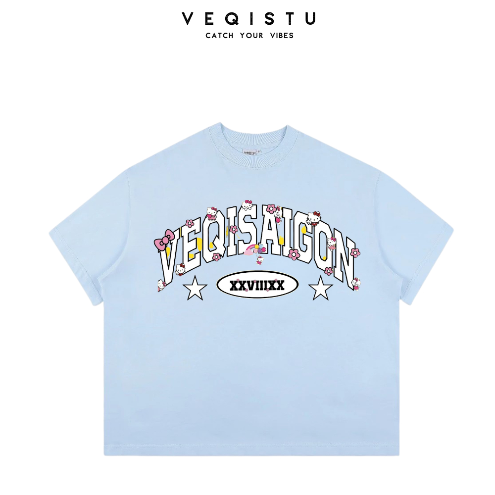 [XX Ver2] Áo thun BOXY Local Brand VEQISTU " XXVIIIXX" Áo Thun Boxy Form Rộng Unisex 250Gsm Cotton