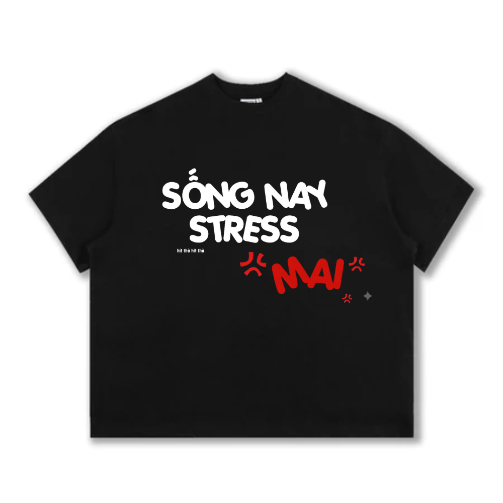 Áo Thun BOXY Local Brand VEQISTU "IT'S SEA", Áo Thun Boxy Form Rộng Unisexm Nam Nữ Cổ Tròn 250Gsm 100% Cotton