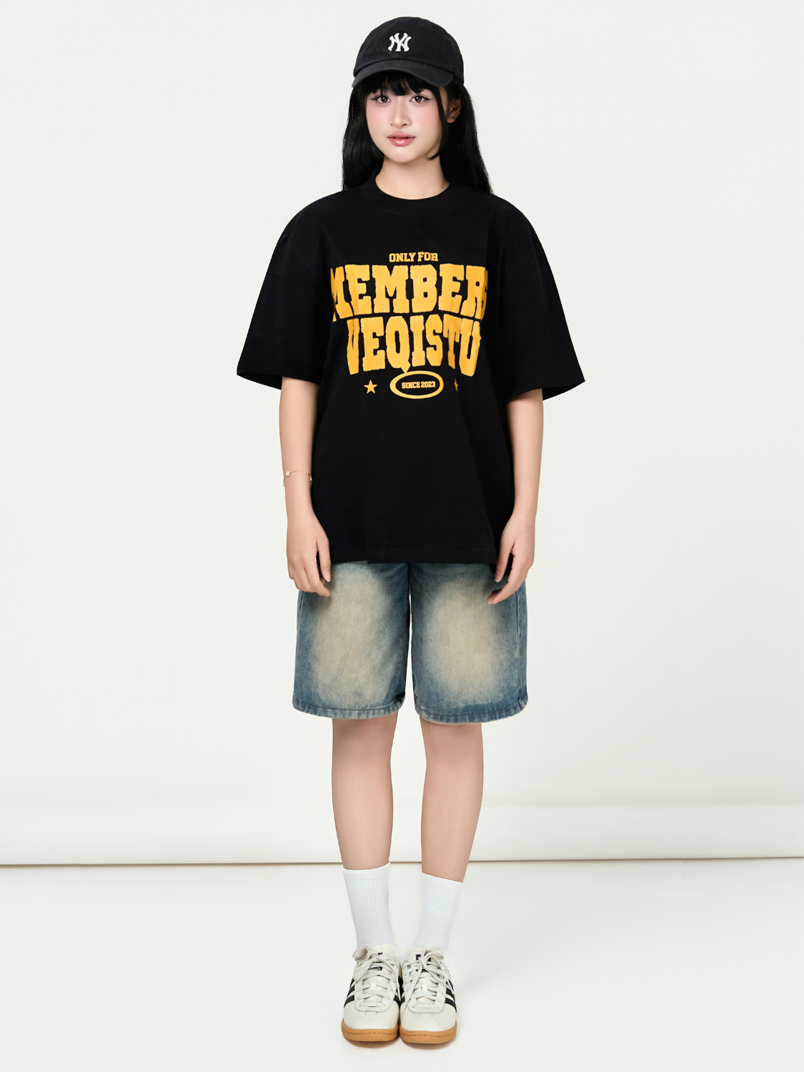 Áo Thun BOXY Local Brand VEQISTU "Only Members" Áo Thun Boxy Form Rộng Unisex  250Gsm 100% Cotton