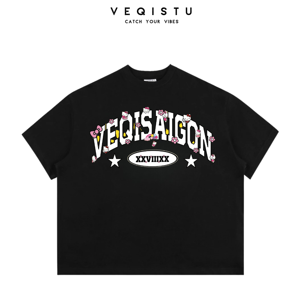 [XX Ver2] Áo thun BOXY Local Brand VEQISTU " XXVIIIXX" Áo Thun Boxy Form Rộng Unisex 250Gsm Cotton
