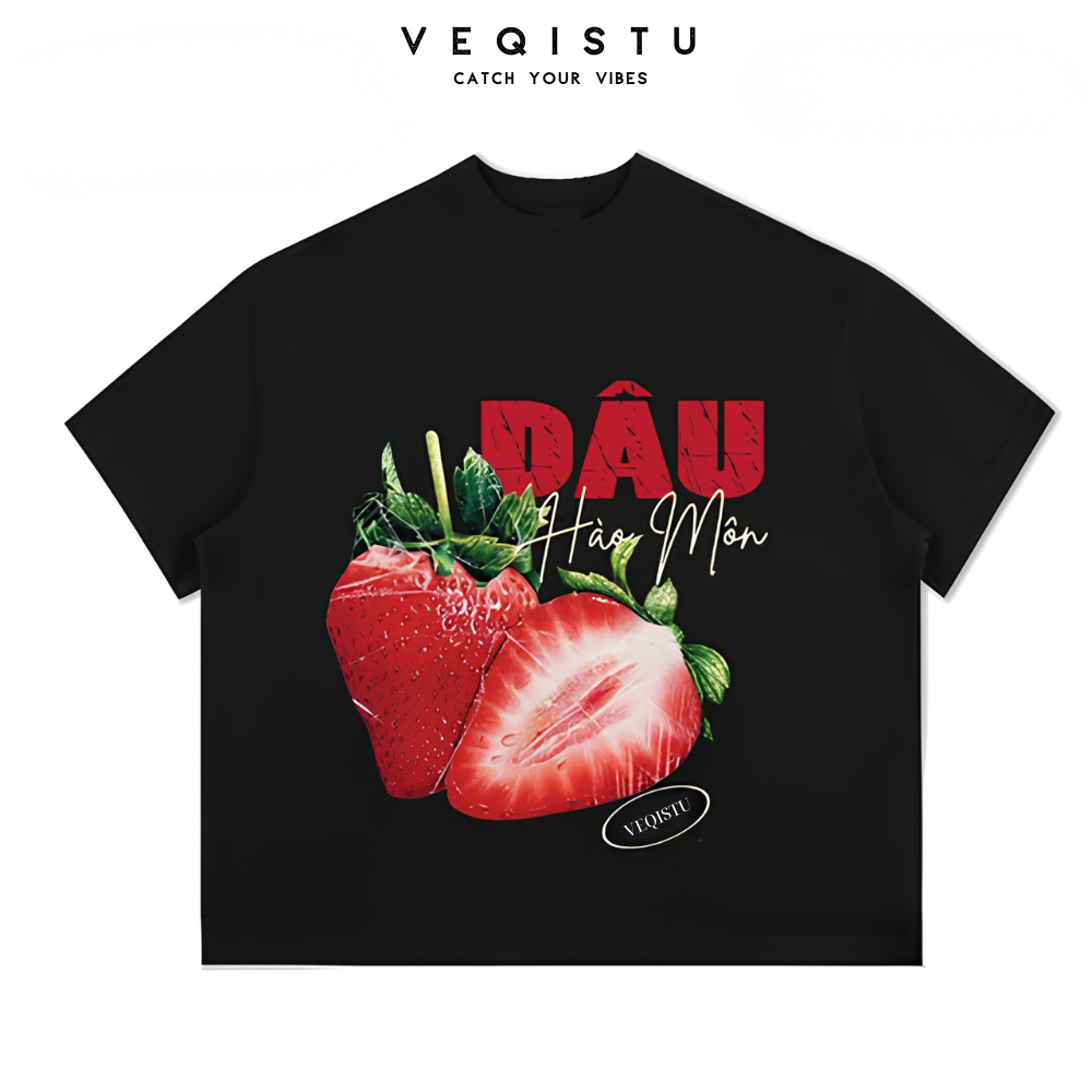 Áo thun BOXY Local Brand VEQISTU "Thay lời trái nói" Áo Thun Boxy Form Rộng Unisex Nam Nữ  250Gsm Cotton