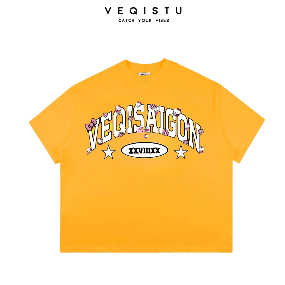 [XX Ver2] Áo thun BOXY Local Brand VEQISTU " XXVIIIXX" Áo Thun Boxy Form Rộng Unisex 250Gsm Cotton
