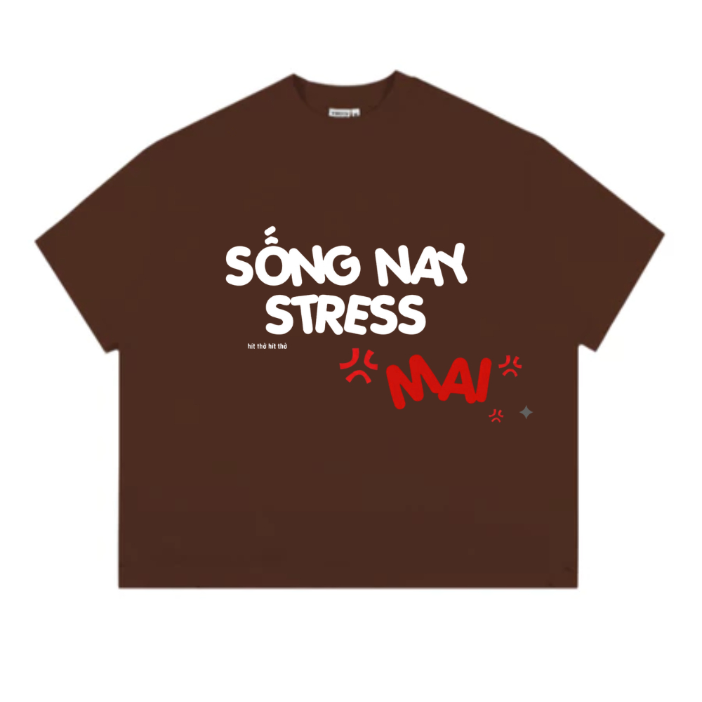 Áo Thun BOXY Local Brand VEQISTU "IT'S SEA", Áo Thun Boxy Form Rộng Unisexm Nam Nữ Cổ Tròn 250Gsm 100% Cotton