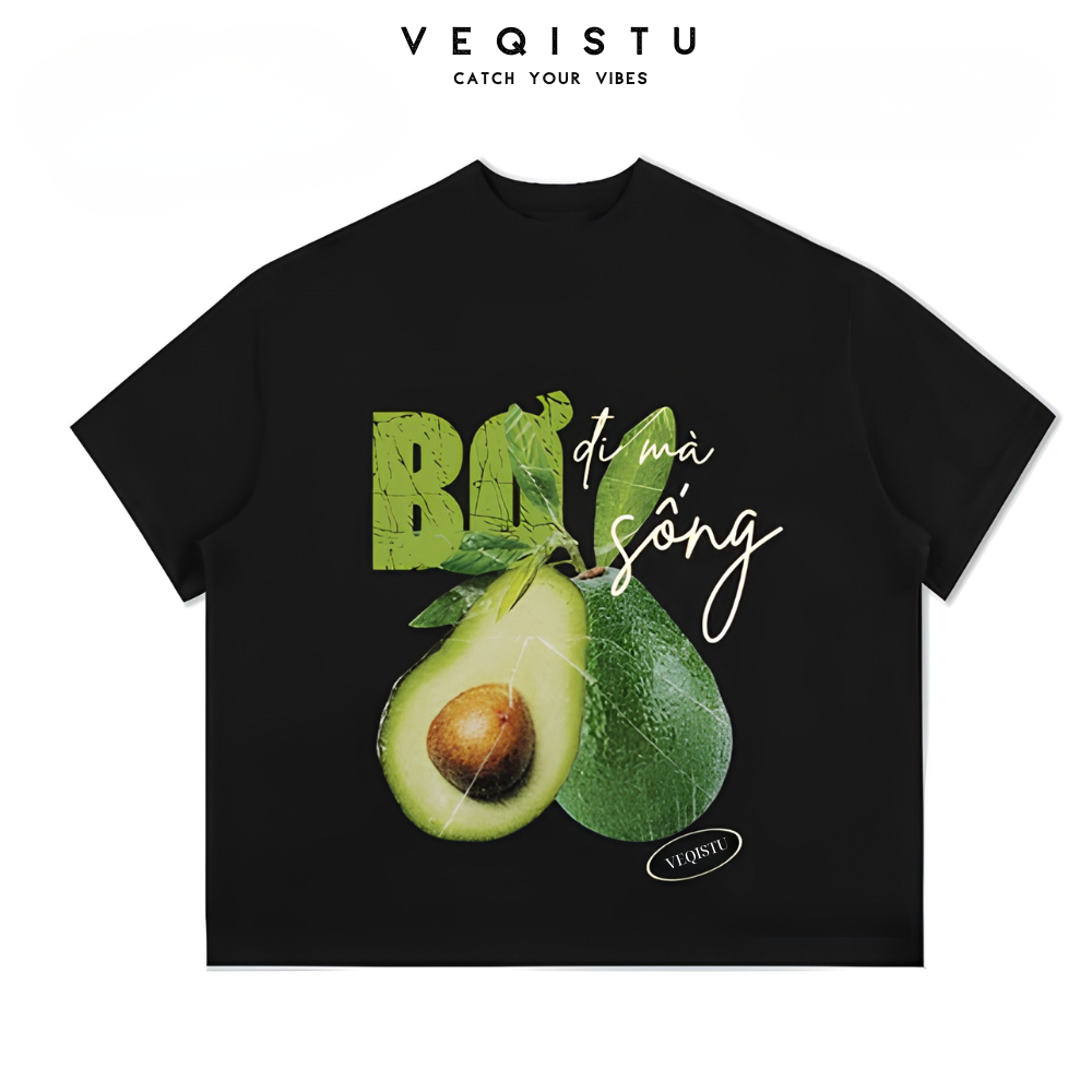Áo thun BOXY Local Brand VEQISTU "Thay lời trái nói" Áo Thun Boxy Form Rộng Unisex Nam Nữ  250Gsm Cotton