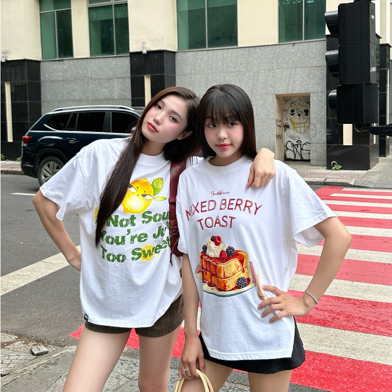 Áo Thun BOXY Local Brand VEQISTU "TROPICAL", Áo Thun Boxy Form Rộng Unisex 250Gsm 100% Cotton