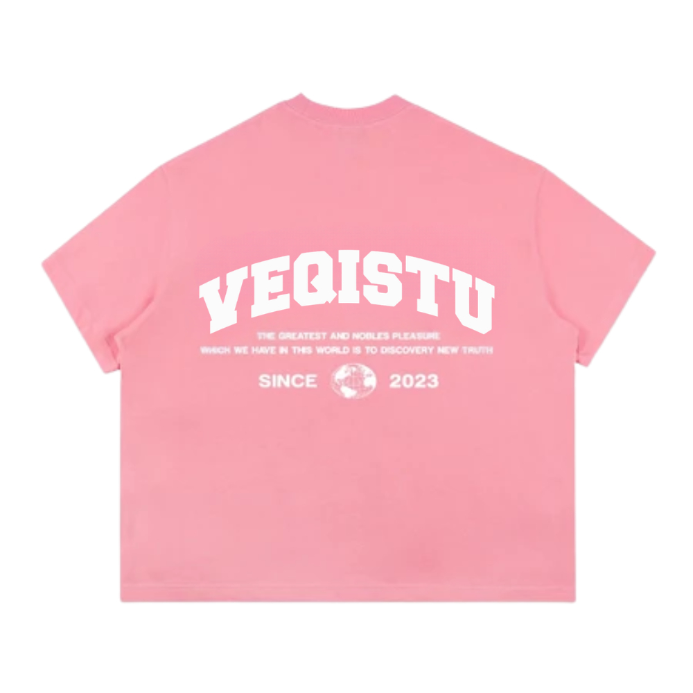 Áo Thun BOXY Local Brand VEQISTU "EARTH", Áo Thun Boxy Form Rộng Unisexm Nam Nữ Cổ Tròn 250Gsm 100% Cotton