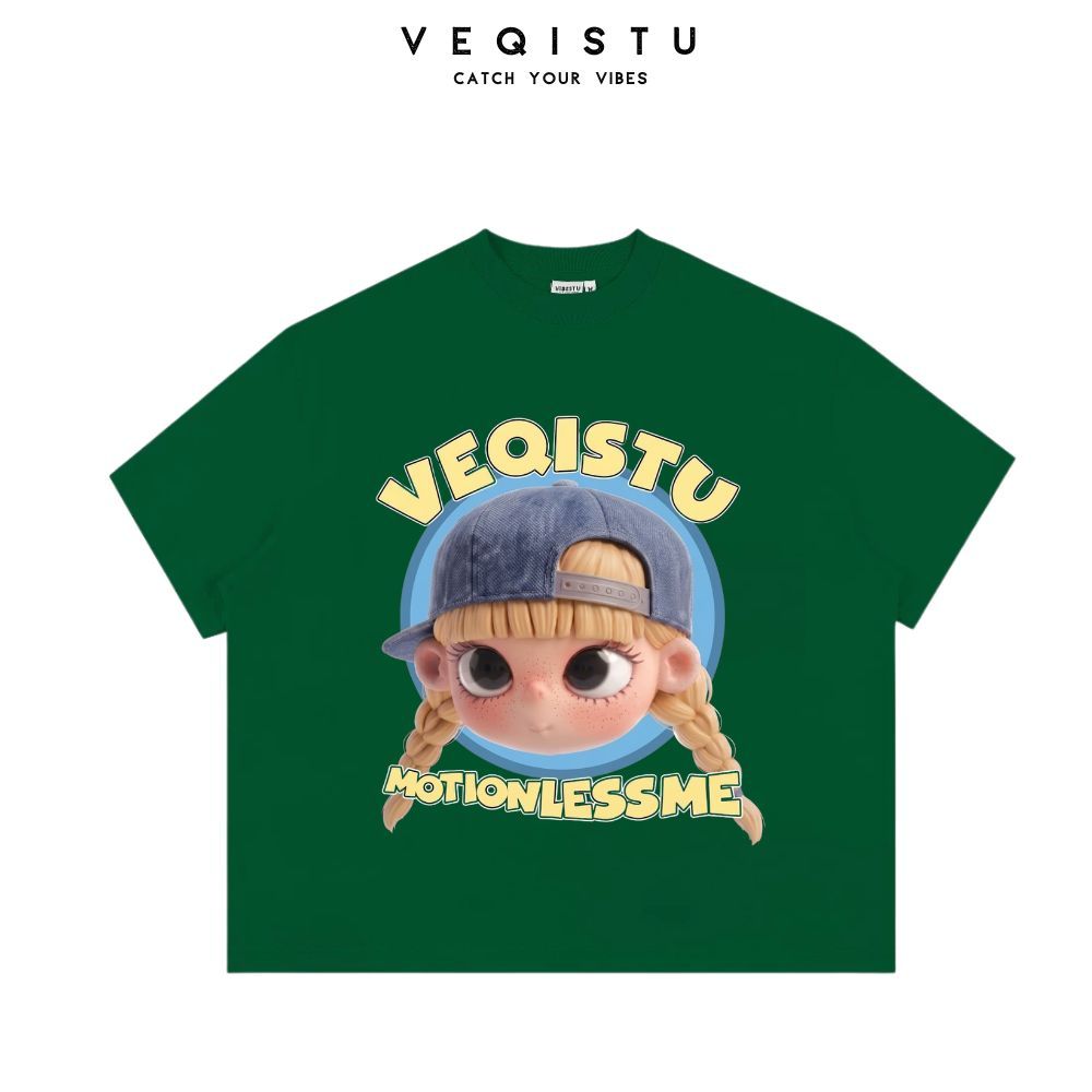 Áo Thun BOXY Local Brand VEQISTU "Baby", Áo Thun Boxy Form Rộng Unisex  250Gsm 100% Cotton
