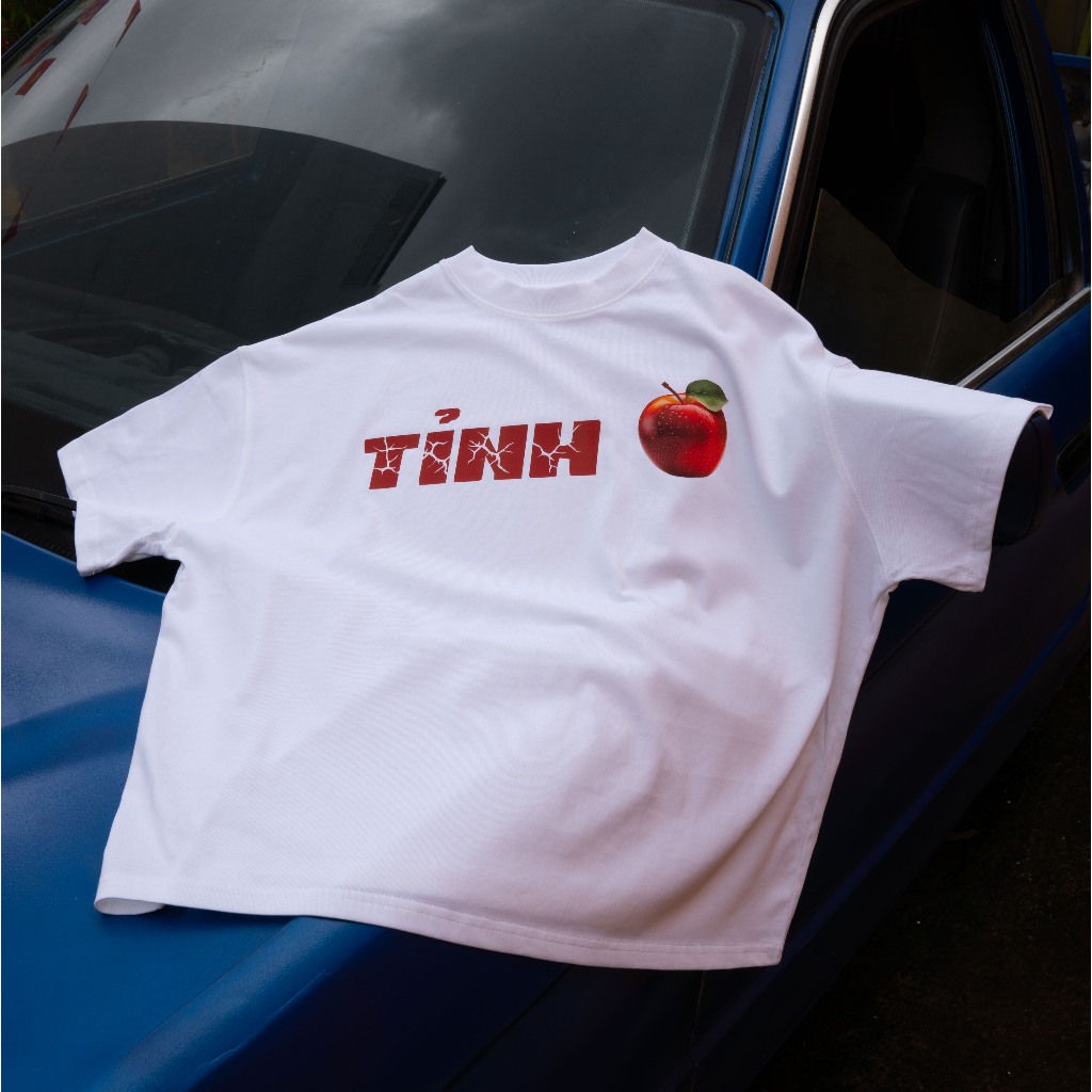 Áo Thun BOXY Local Brand VEQISTU "BST Trái Cây", Áo Thun Boxy Form Rộng Unisexm Nam Nữ 250Gsm 100% Cotton