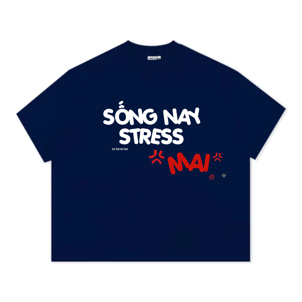 Áo Thun BOXY Local Brand VEQISTU "IT'S SEA", Áo Thun Boxy Form Rộng Unisexm Nam Nữ Cổ Tròn 250Gsm 100% Cotton