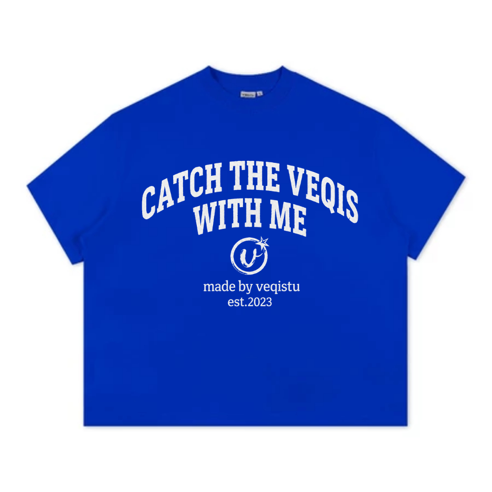 Áo Thun BOXY Local Brand VEQISTU "With ME", Áo Thun Boxy Form Rộng Unisexm Nam Nữ Cổ Tròn 250Gsm 100% Cotton